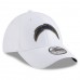 Men's Los Angeles Chargers New Era White 2018 Training Camp 39THIRTY Flex Hat 3060645